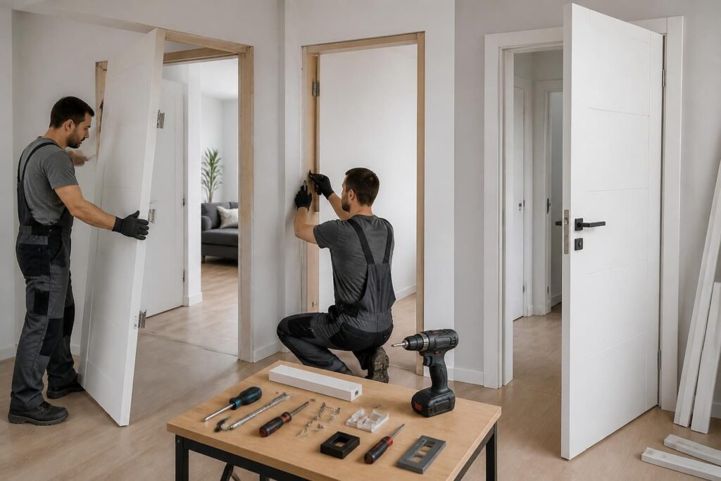 Changer une porte intérieure : étapes et conseils de pose