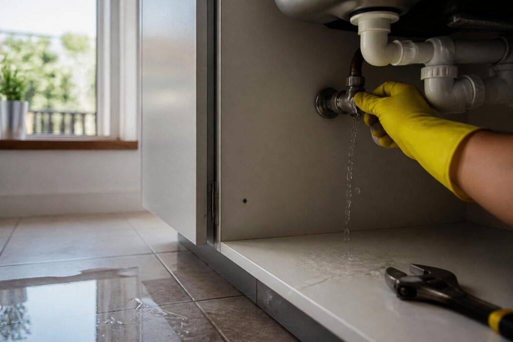 Fuite d’eau à la maison : localiser la fuite et réagir vite
