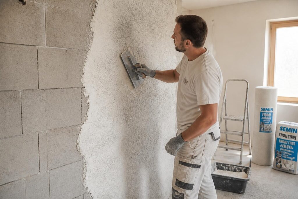 découvrez les avantages de l'enduit fibré intérieur et apprenez comment l'appliquer efficacement pour renforcer et décorer vos murs.