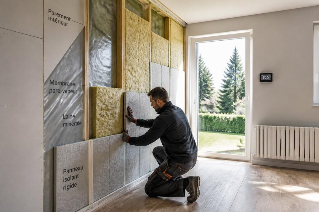 Isolation par l’intérieur : méthodes efficaces pour améliorer le confort thermique
