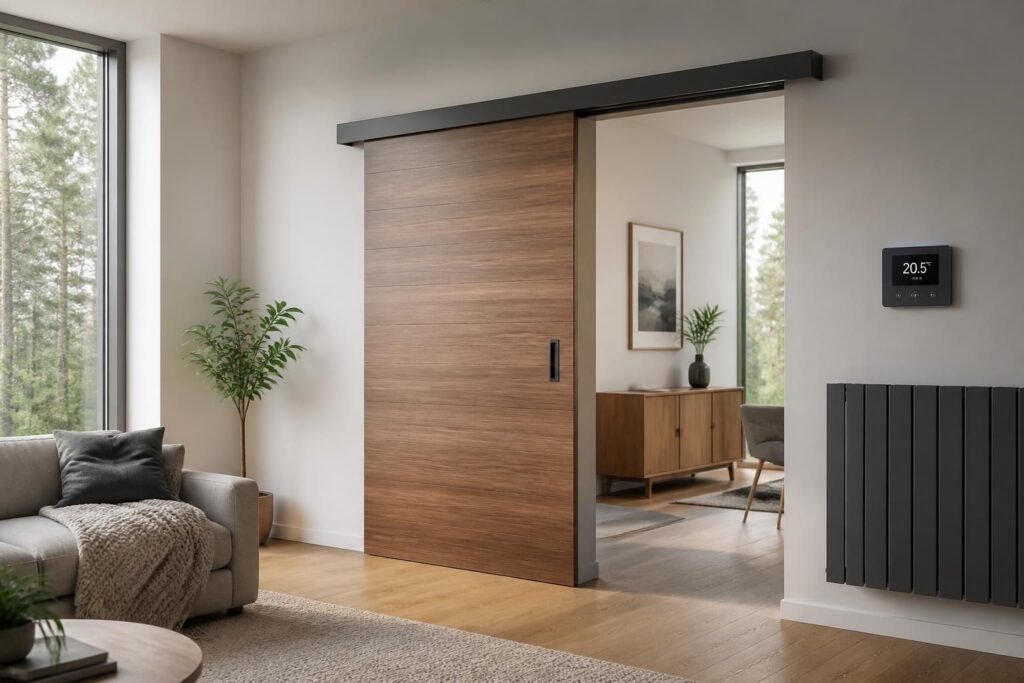 découvrez comment une porte coulissante étanche à l'air peut améliorer l'isolation thermique de votre maison, réduire les pertes d'énergie et augmenter votre confort au quotidien.