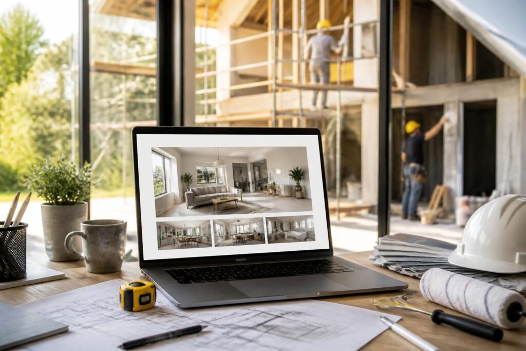renov-immo.fr vous simplifie la rénovation immobilière grâce à sa plateforme intuitive, connectant professionnels et particuliers pour réussir tous vos projets facilement.