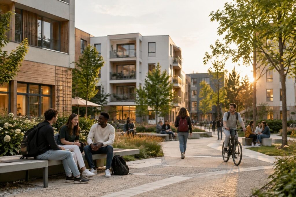 découvrez la vie étudiante à la cité universitaire chanzy et explorez les solutions de logement disponibles sur le campus.