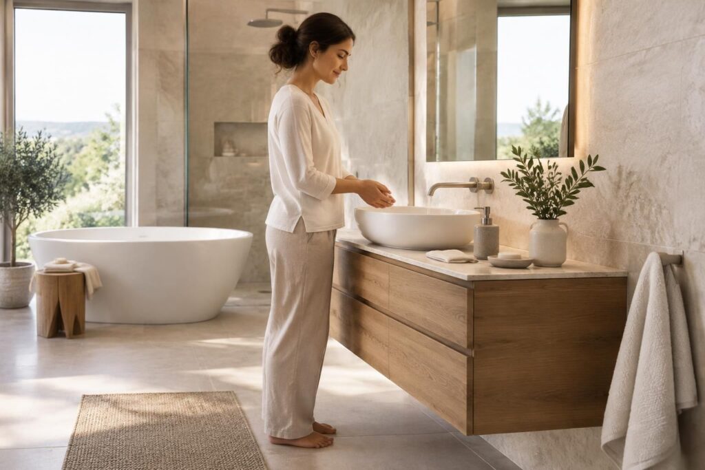 découvrez la hauteur idéale pour votre vasque de salle de bain et les critères à prendre en compte pour un confort optimal au quotidien.