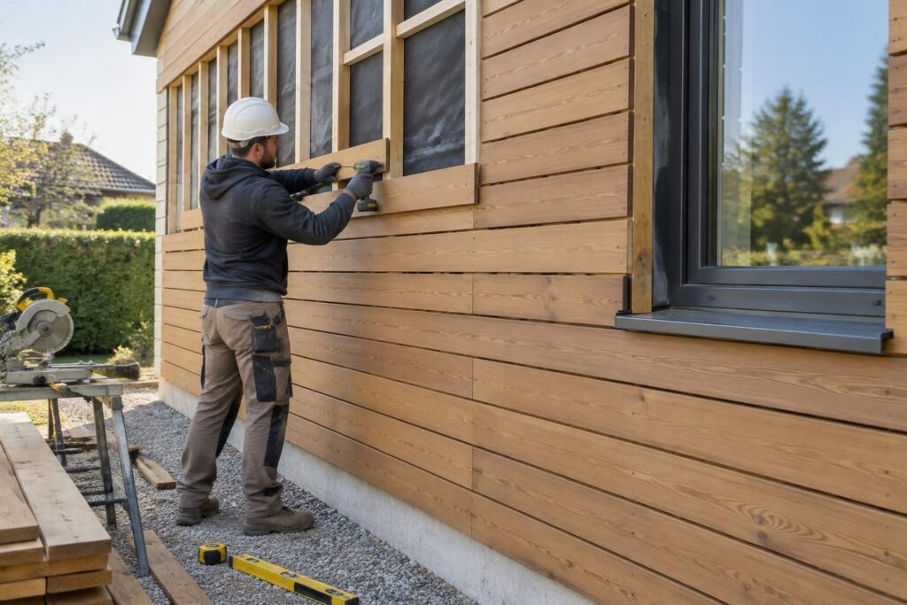 Pose bardage extérieur : étapes et conseils pour une façade réussie